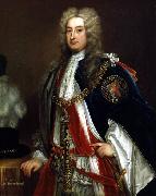 Sir Godfrey Kneller Portrait of Charles Townshend oil